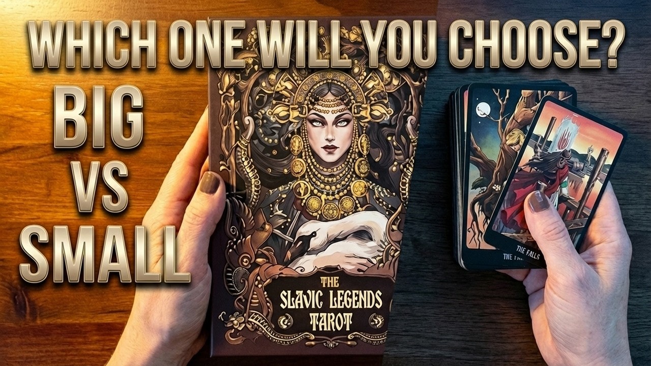 UNBELIEVABLE!! Tarot Showdown: Big vs Small - SLAVIC LEGENDS TAROT!