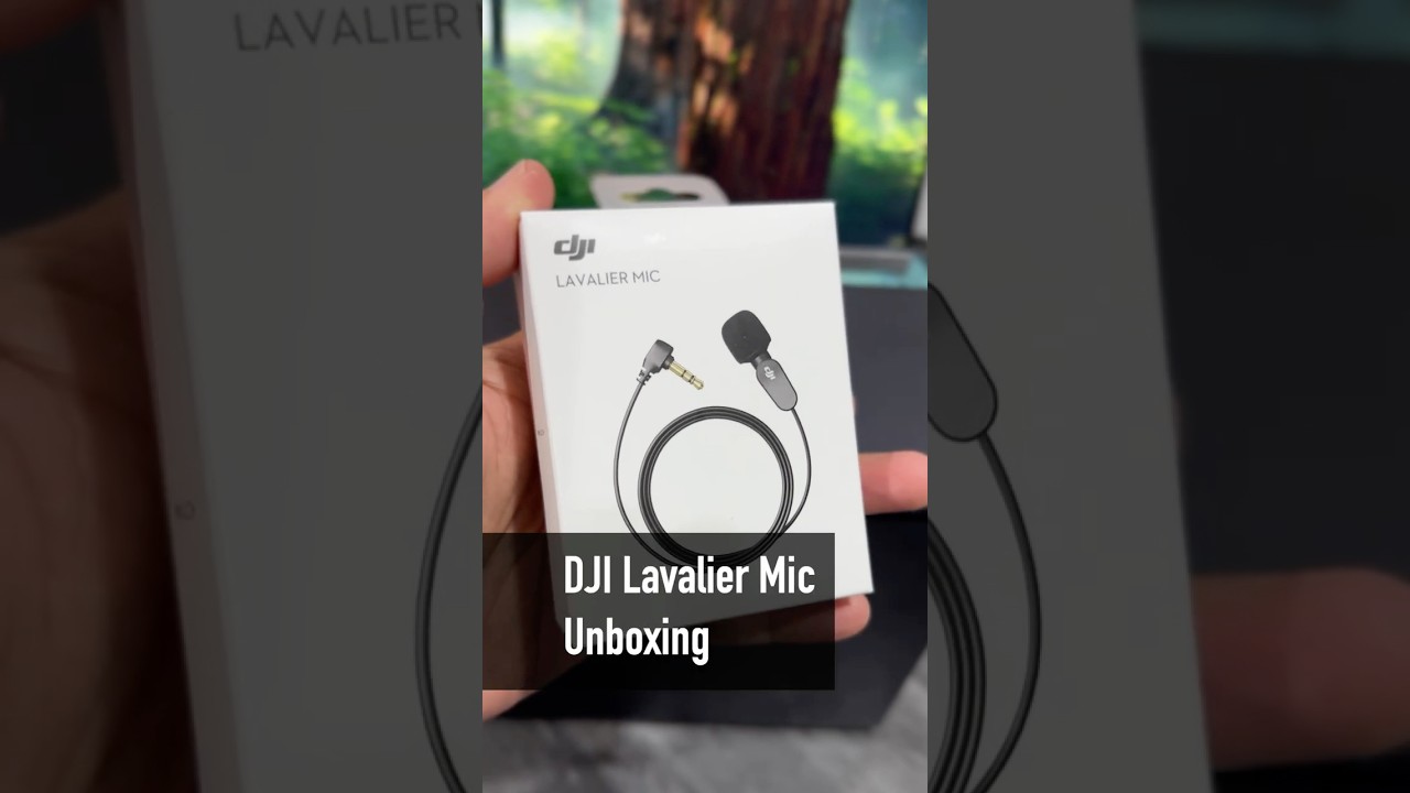 DJI Lavalier Unboxing & Test