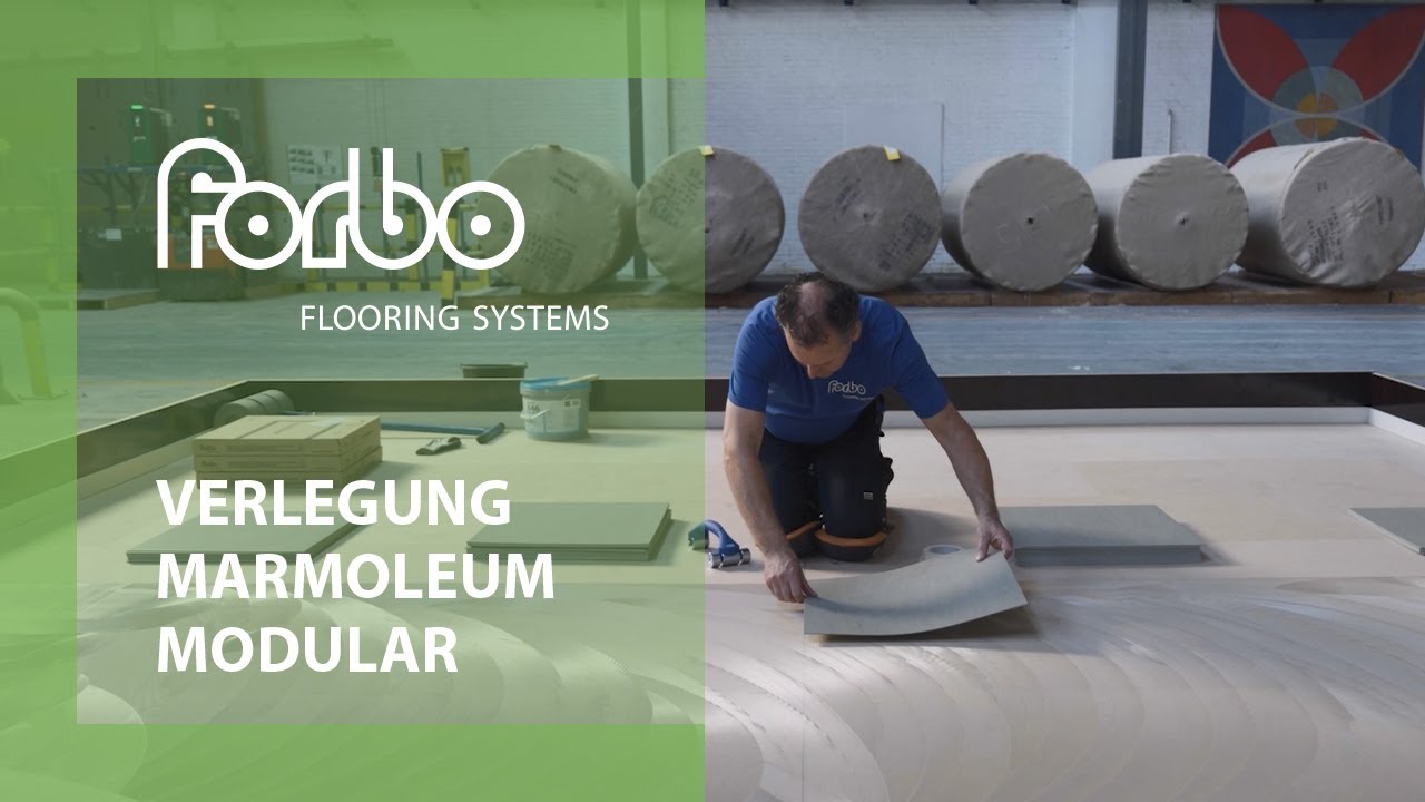 Verlegung Marmoleum Modular | Forbo Flooring