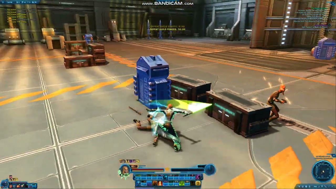 Swtor - Jedi Consular - Crippling the guild - Coruscant