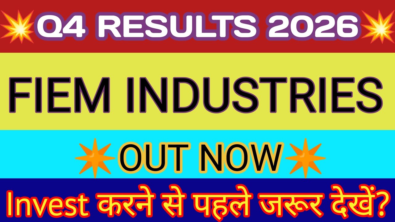 FIEM Industries Q4 Results 2026 🔴 FIEM Industries Results 🔴 FIEM Industries Latest News 🔴 FIEM Share