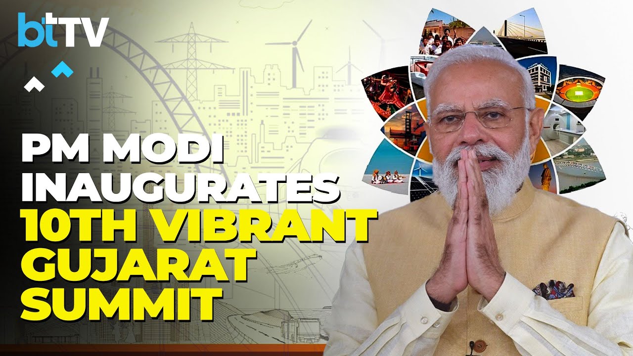 Prime Minister Modi Launches 10th Vibrant Gujarat Summit 2024 with Global Dignitaries