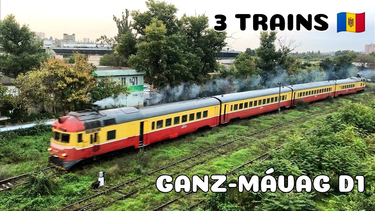 Три поезда в Кишиневе * 🚄🚂🚆🇲🇩