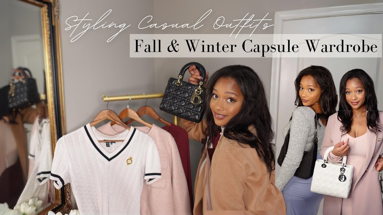 Feminine Fall & Winter Capsule Wardrobe | Elevating Casual Outfits 🍁❄️