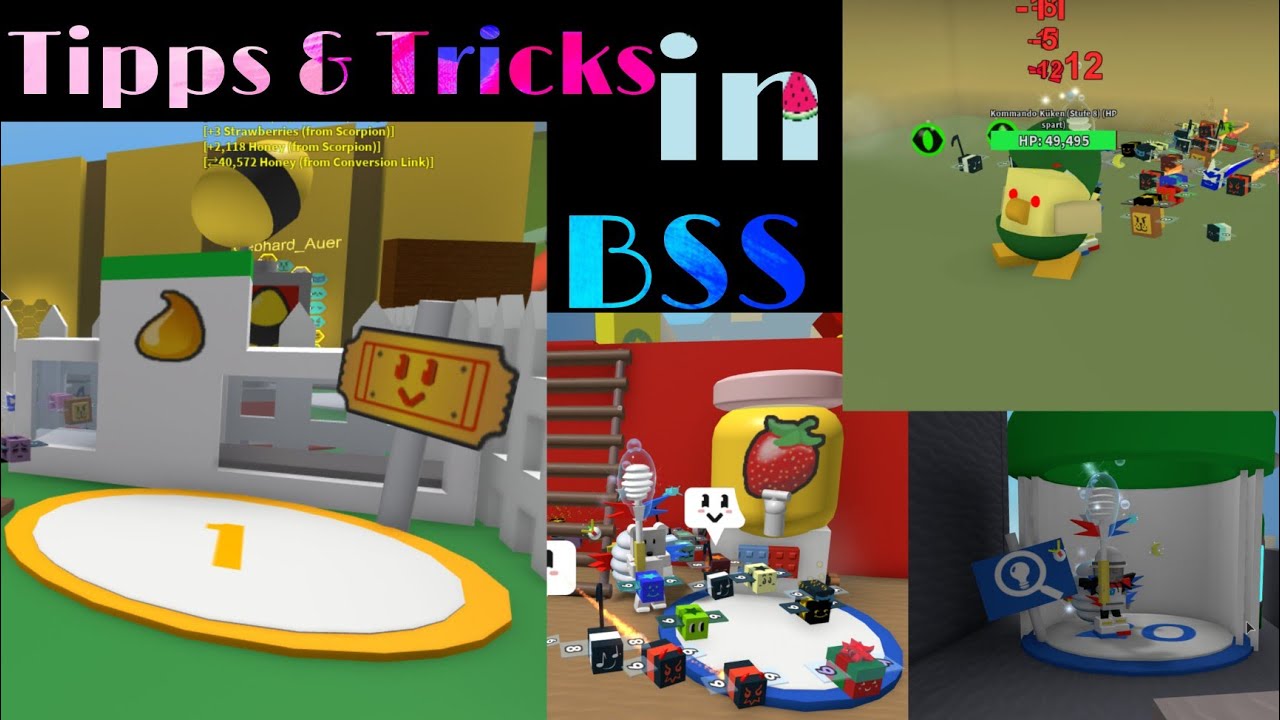 Tipps & Tricks im Bee Swarm Simulator Deutsch