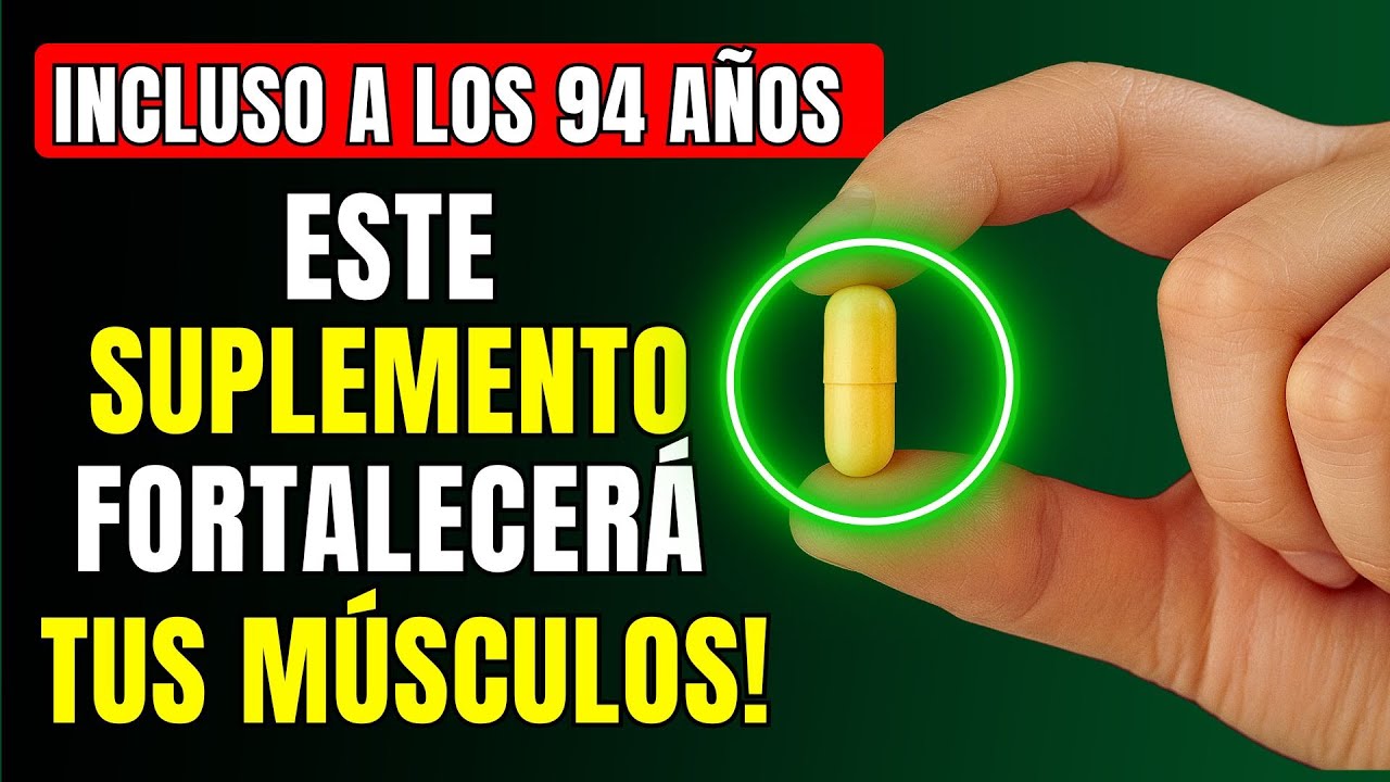 Mayores de 60: Sin Este Suplemento, Pierdes Músculo Rápido | Salud para Adultos Mayores