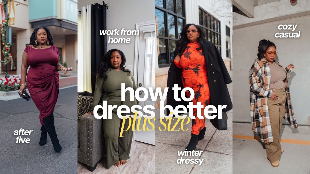 Want To Dress BETTER in 2026? Here Are 17 Plus Size Outfit Ideas! #plussizestyle 