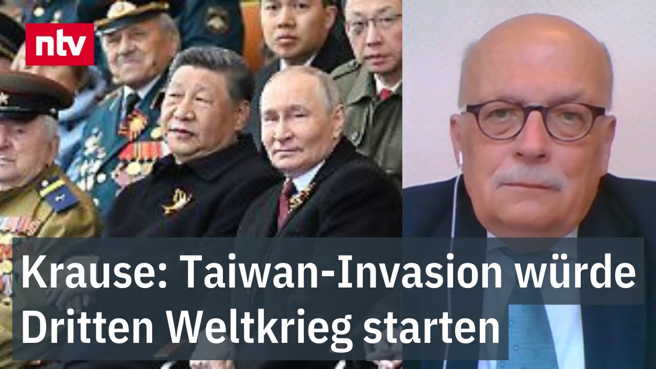 Krause: Taiwan-Invasion w&uuml;rde Dritten Weltkrieg starten - Sicherheitsexperte warnt vor China