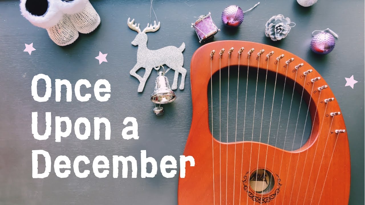 Once Upon a December (Anastasia) | Lyre Harp Cover with Notes