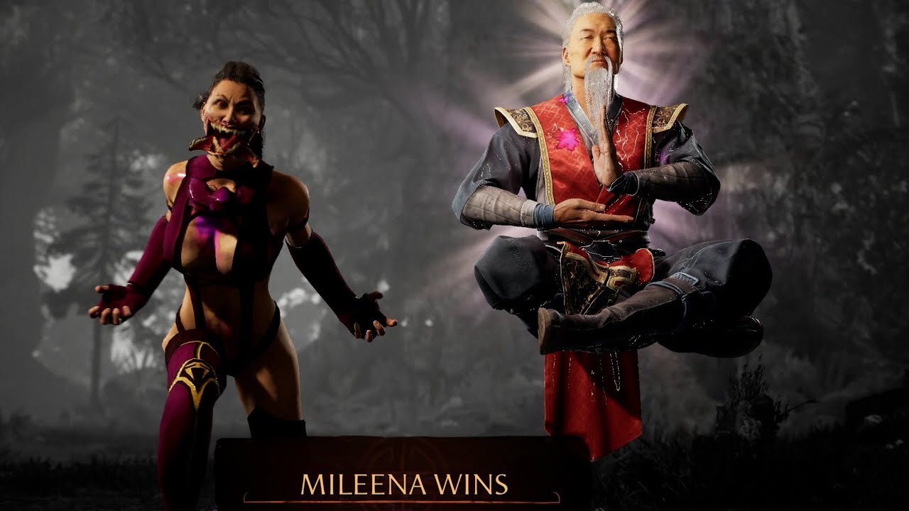 MK1 Mileena + Shujinko ranked matches (MK9 skin mod)