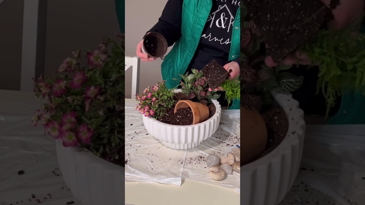 DIY Resurrection Garden #simplyhomeandharvest #diy #easter #gardening