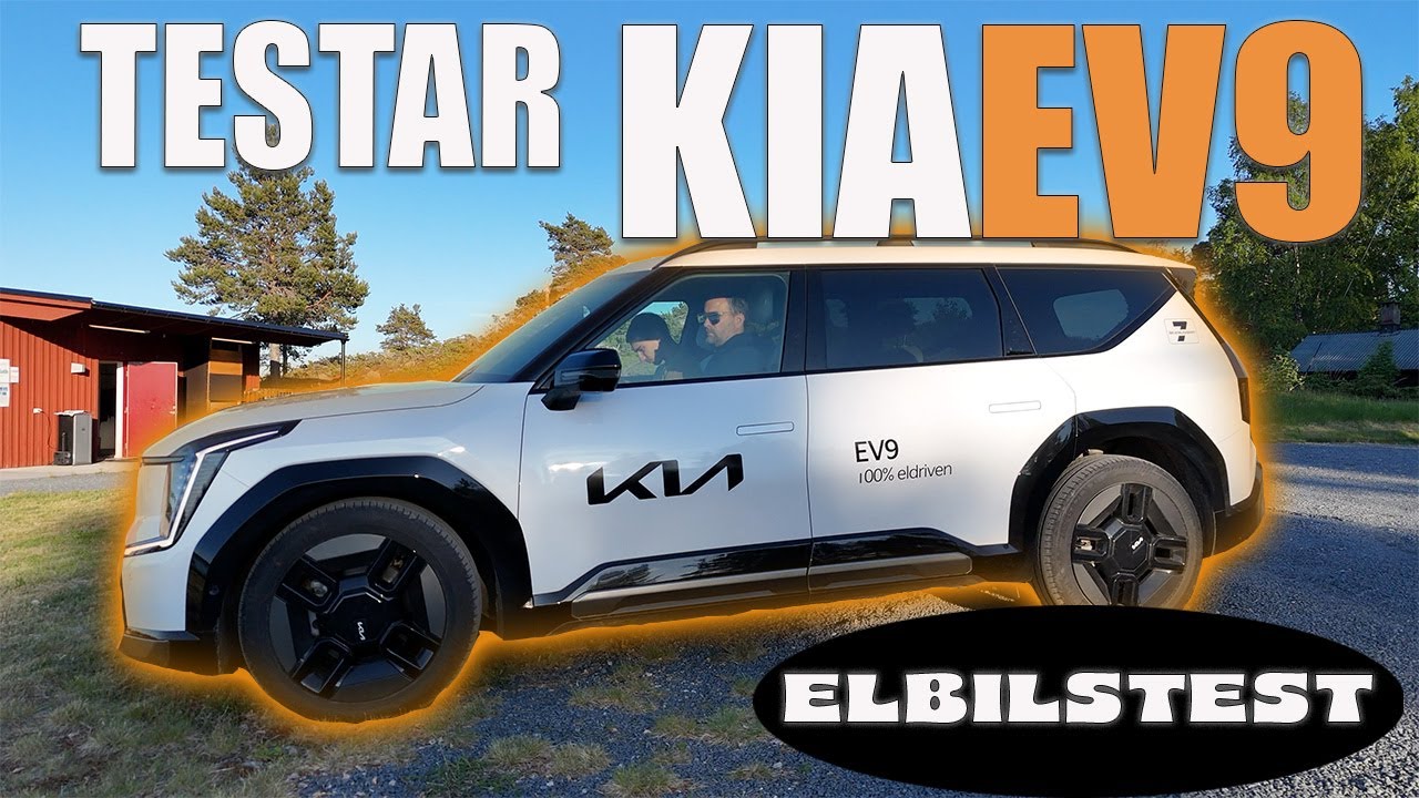 Vi testar KIA EV9 -   är det en fullträff?
