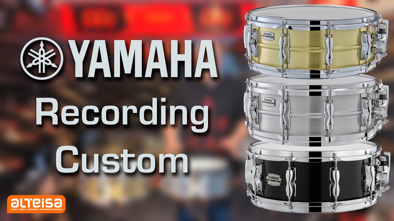 Yamaha Recording Custom: Comparativa de cajas — Alteisa Sonido