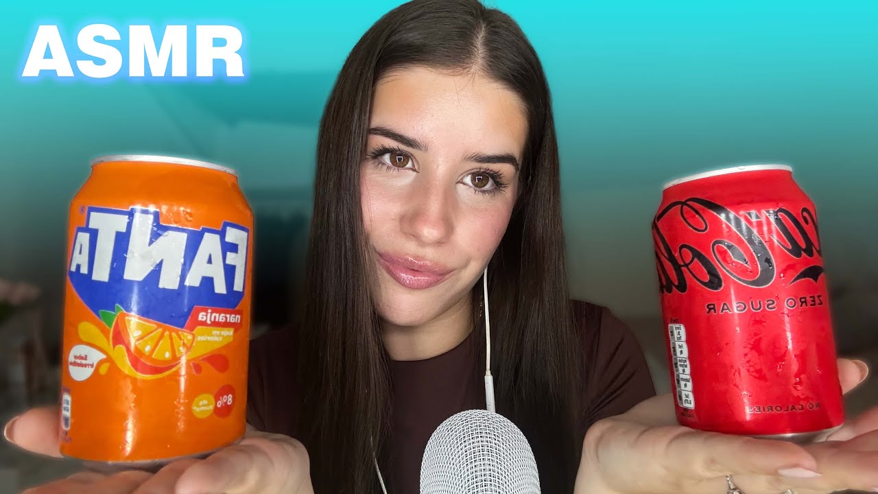 ASMR BEBIENDO REFRESCO 🥤