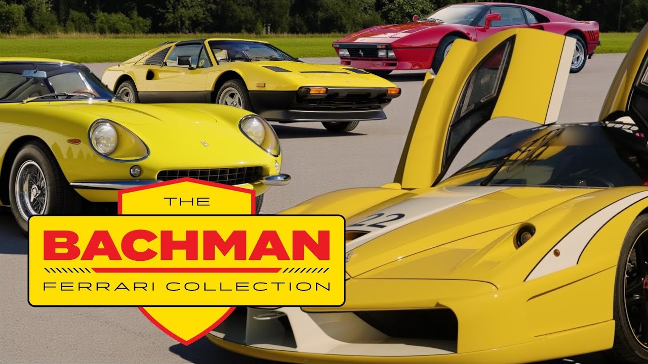 46 Ferraris, One Offering: The Legendary Bachman Collection Unveiled