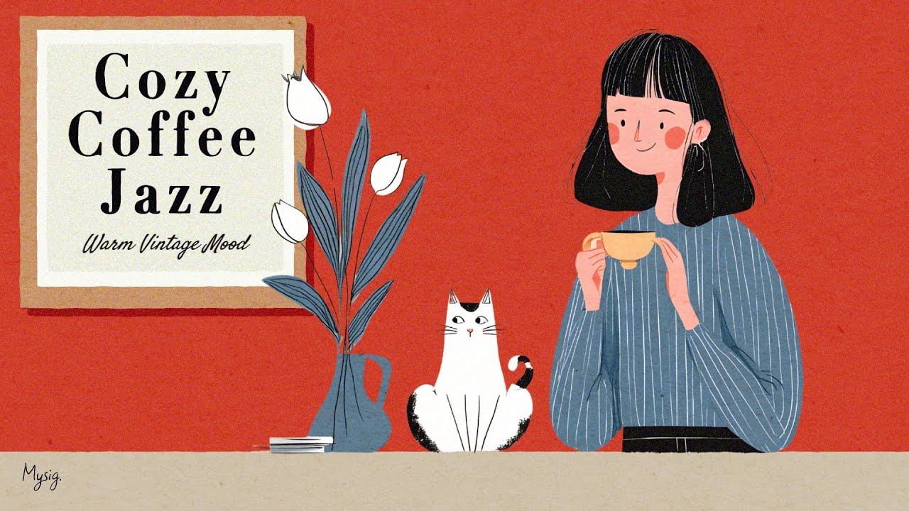 COZY COFFEE JAZZ ☕ Warm Vintage Mood｜1940s風スウィングジャズBGM
