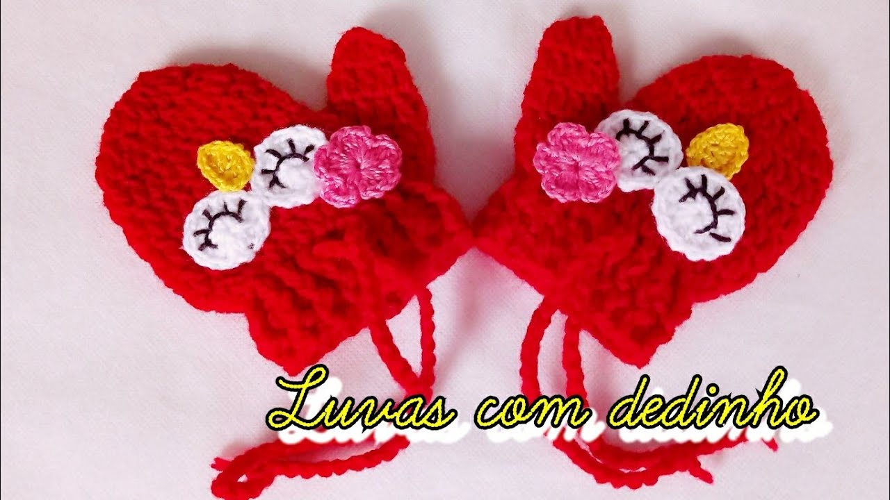 APRENDA A FAZER A LUVA CORUJINHA EM CRÔCHE!  🤩😱