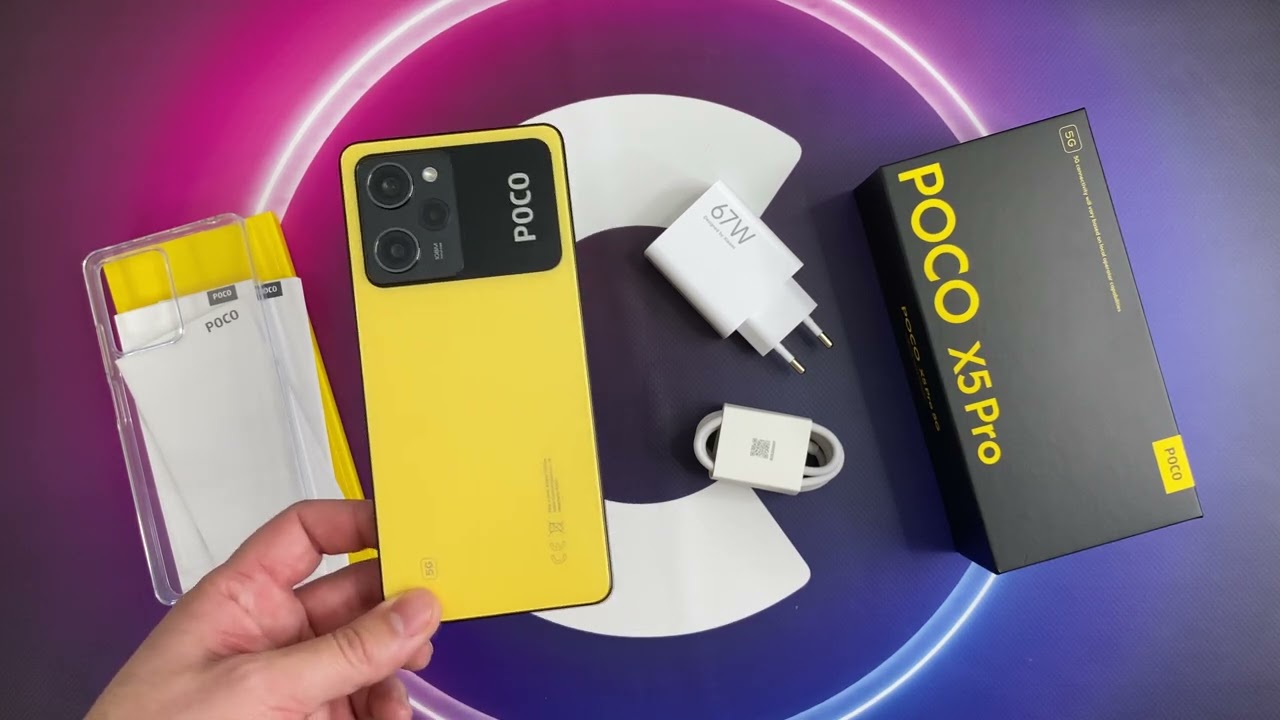 Déballage du POCO X5 Pro