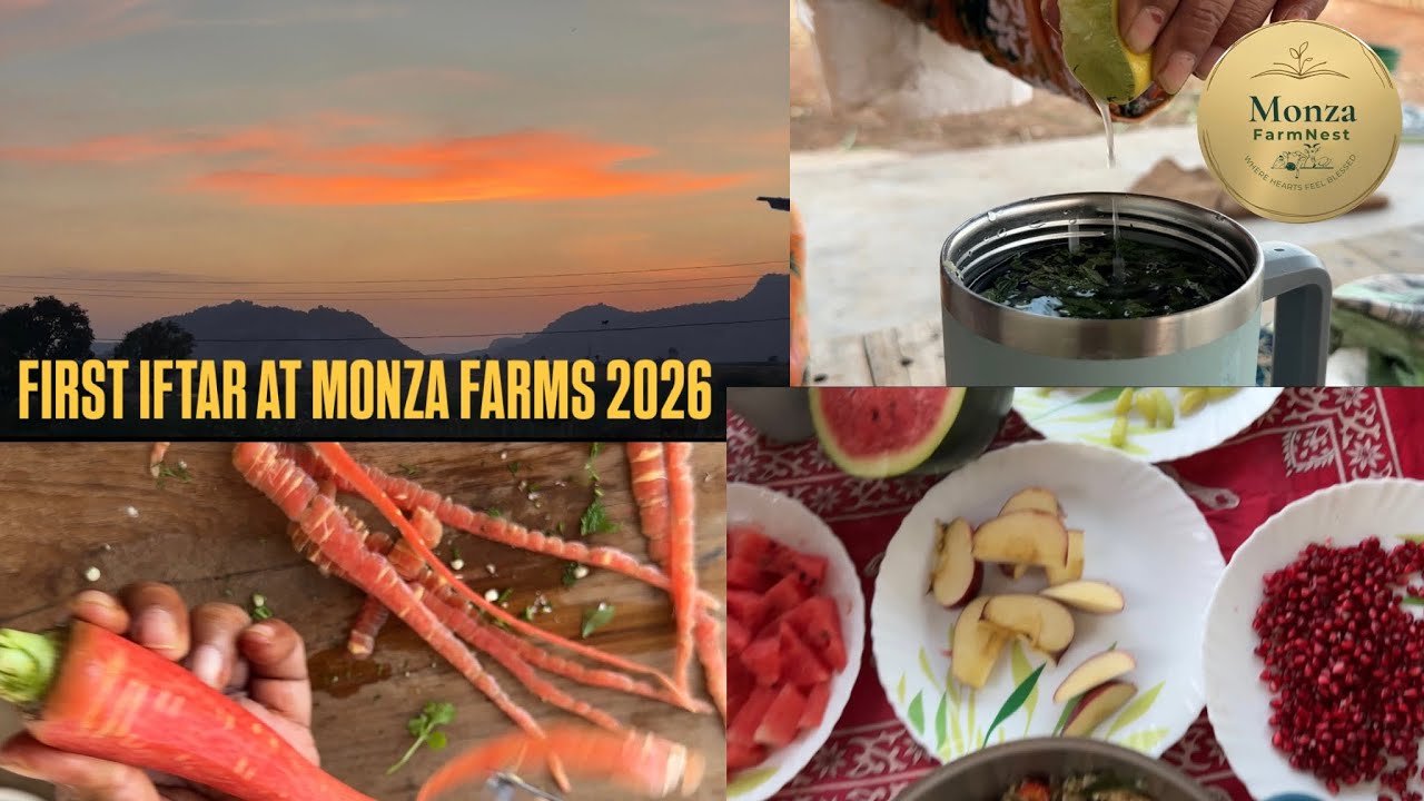 👉🏻From Soil to Iftar 🥗| First Ramadan at Monza Farms 2026