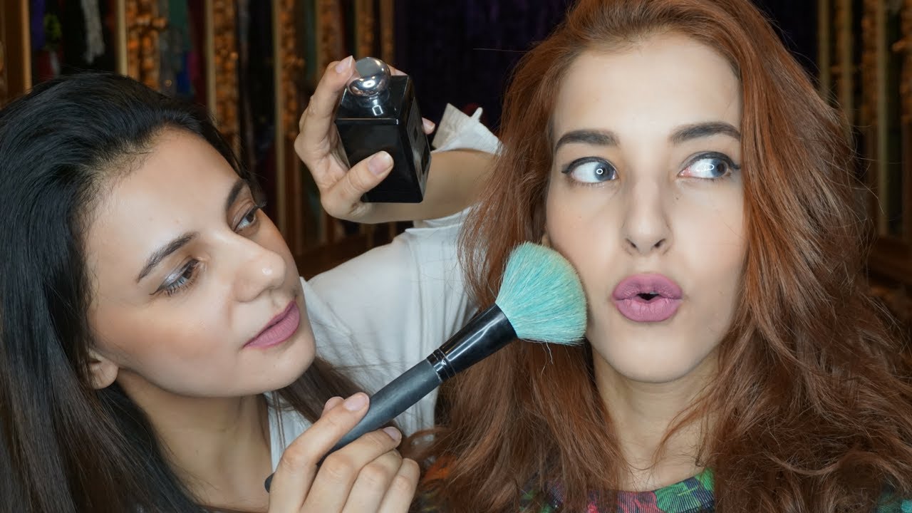 SISTER DOES MY MAKEUP ! / MAKEUP KE PASAR  (bahasa)