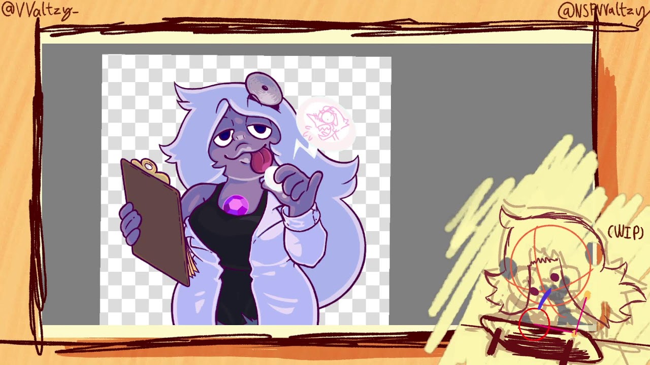 WATCH ME DRAW AMETHYST!!! :3