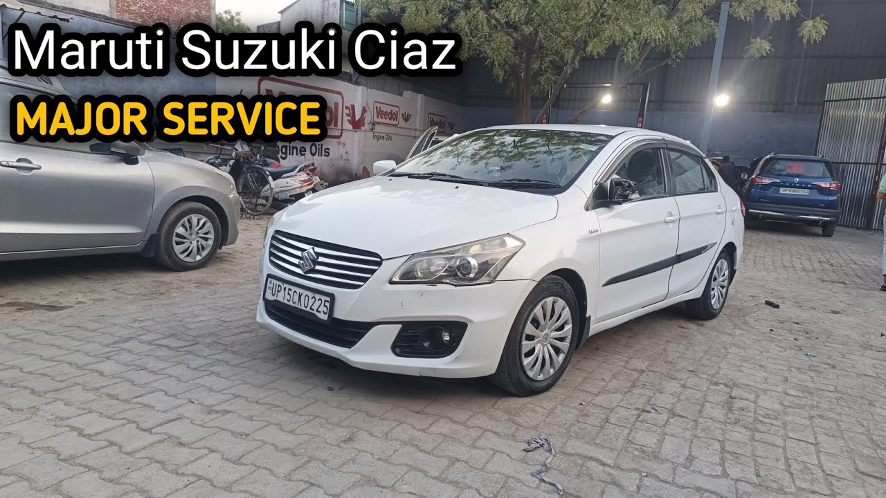 Maruti suzuki Ciaz MAJOR SERVICE👆👍@mukeshchandragond