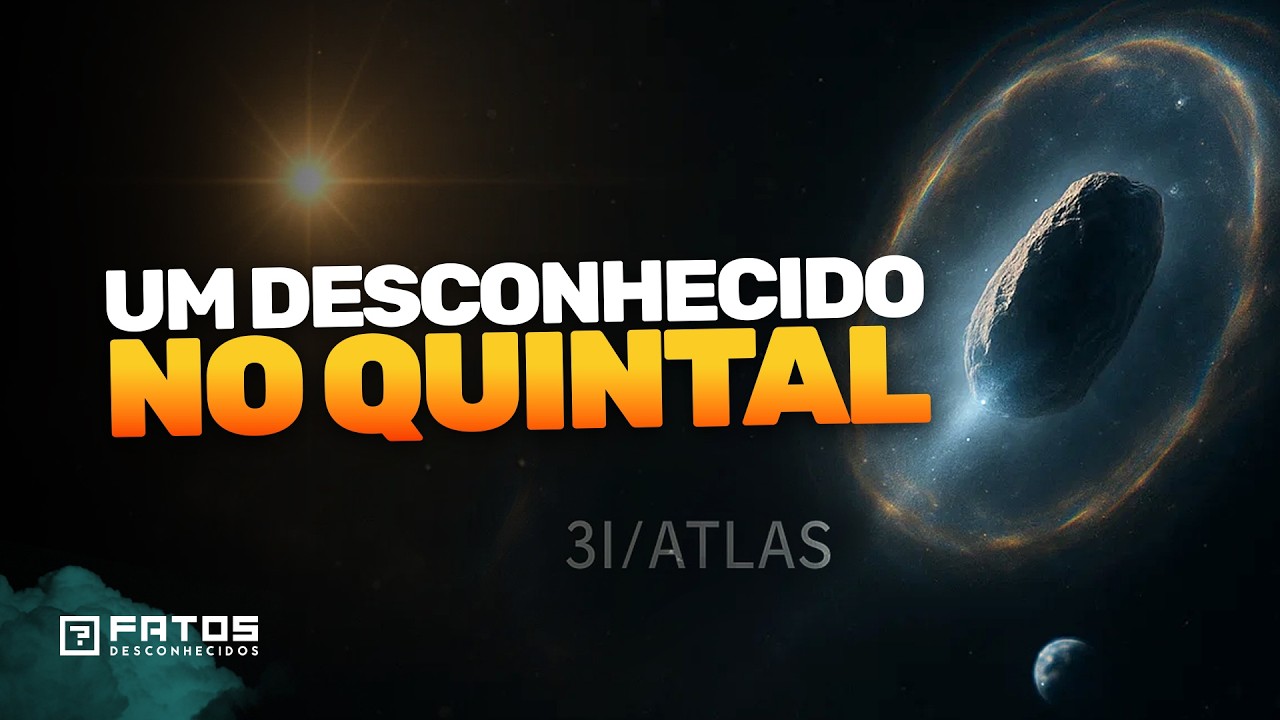 3I/ATLAS mais ESTRANHO! Que tipo de COMETA não tem água e tem um halo em forma de 