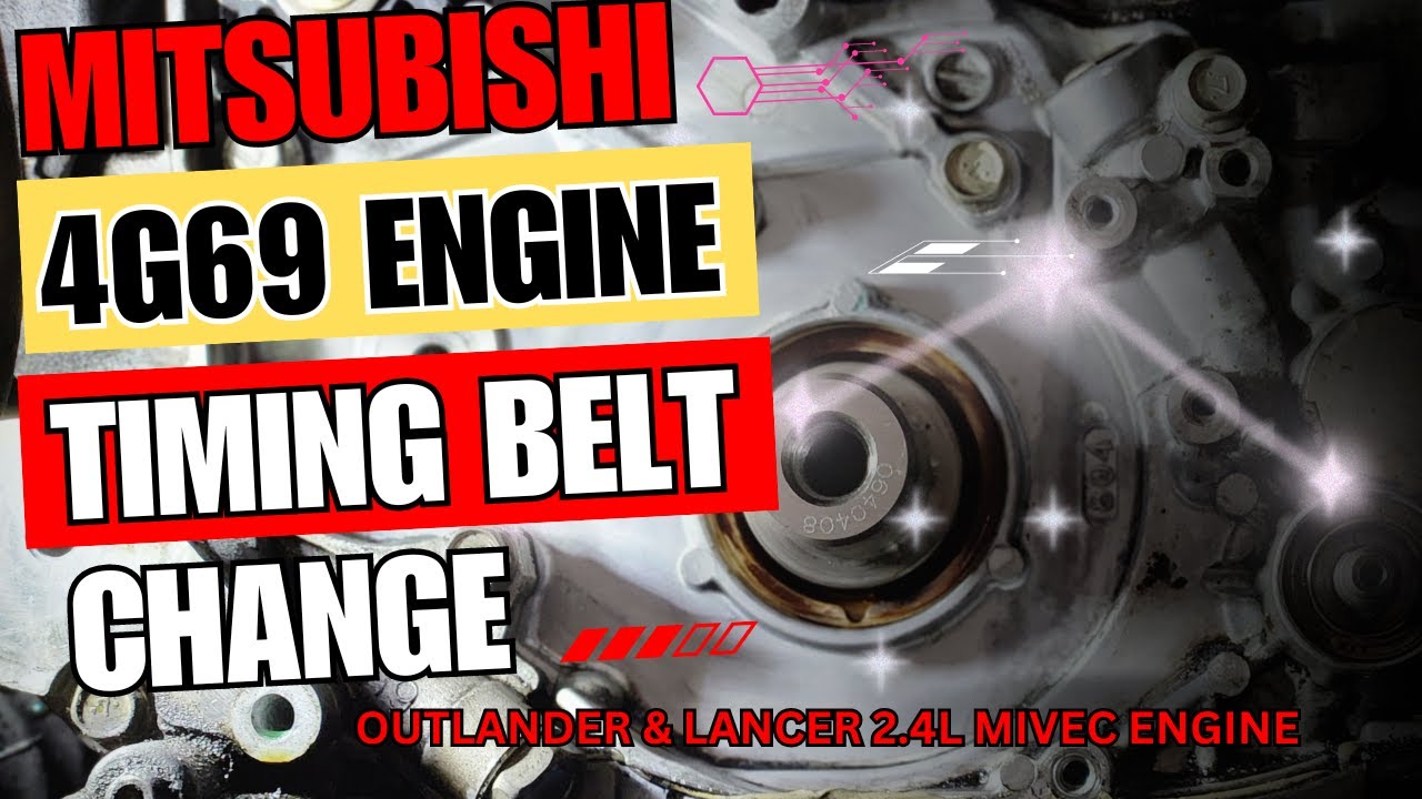 Step-by-step Guide To Changing The Timing Belt On A Mitsubishi Lancer 4g69 Engine