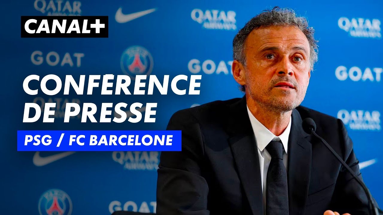 La conférence de presse de Luis Enrique et Danilo Pereira avant PSG / Barça