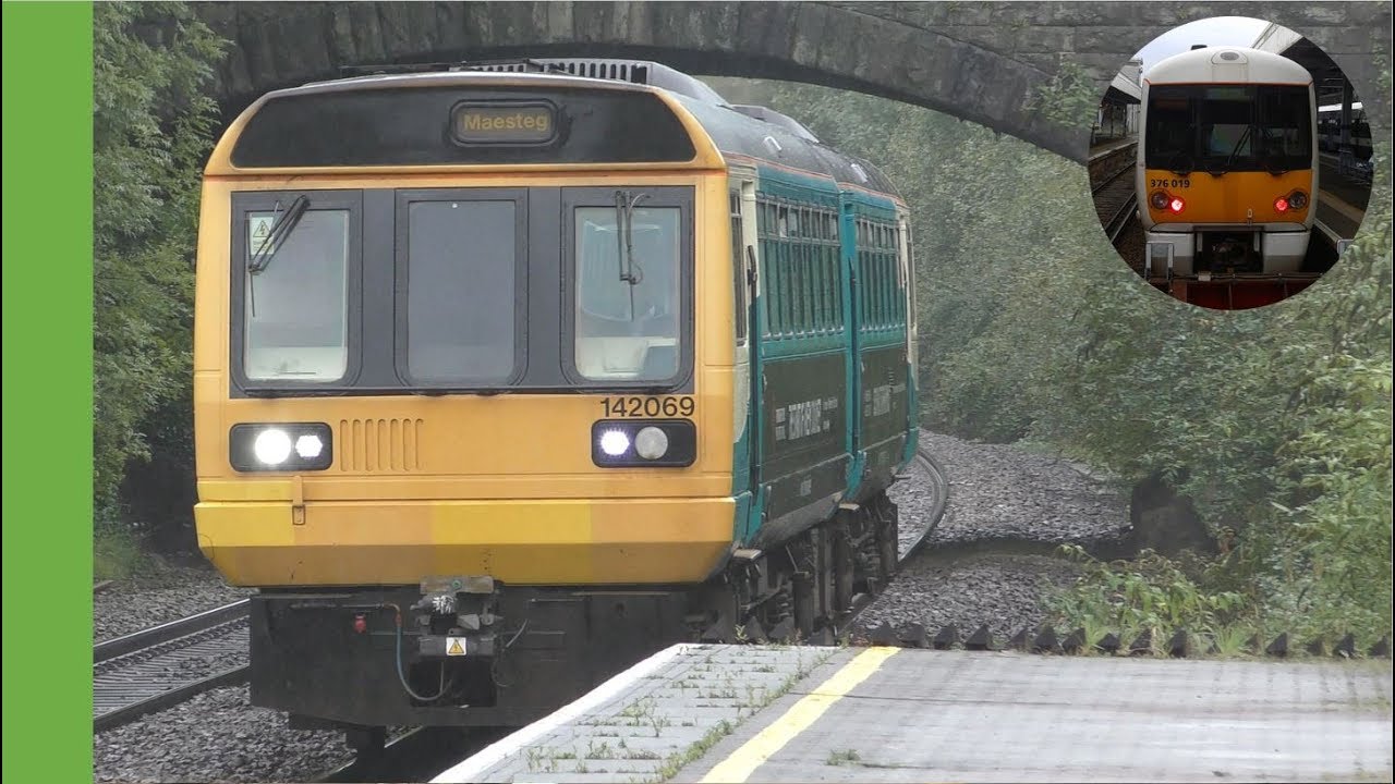 Trains at Pontyclun