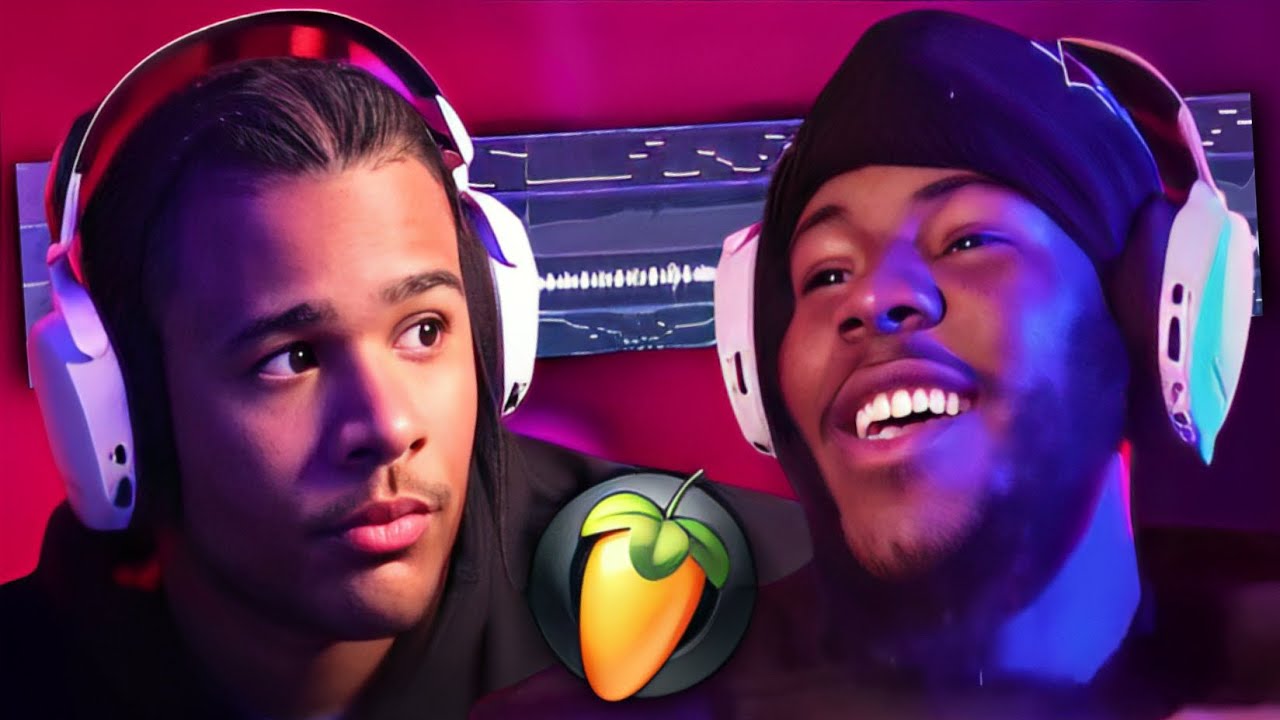 FANUM AND CHRISNXTDOOR GO CRAZY IN THE STUDIO ✔️