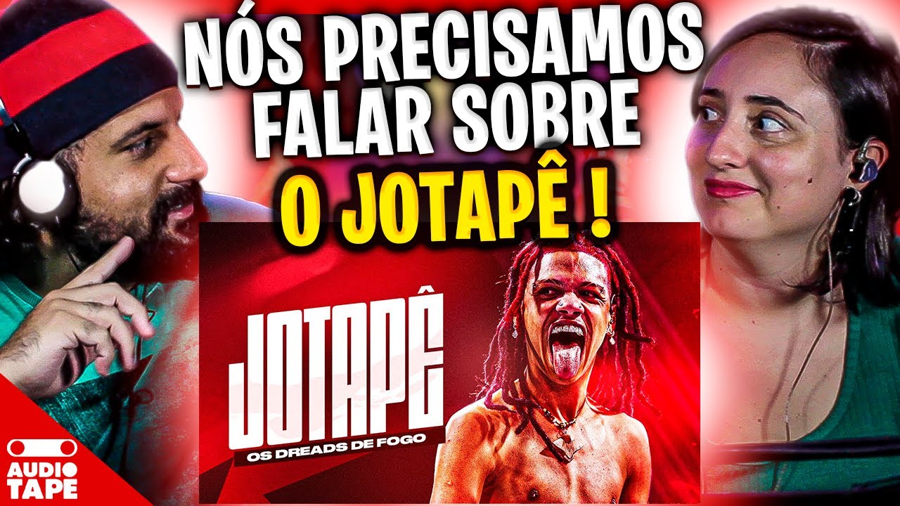 JOTAPÊ, os DREADS de FOGO! (Parte 2) Reagindo ao Centro das batalhas - AUDIO TAPE REACT