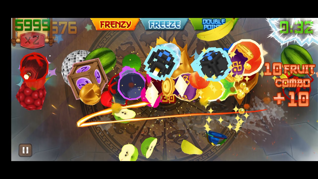 Fruit Ninja Crazy Disco - How Minigames affect the mod