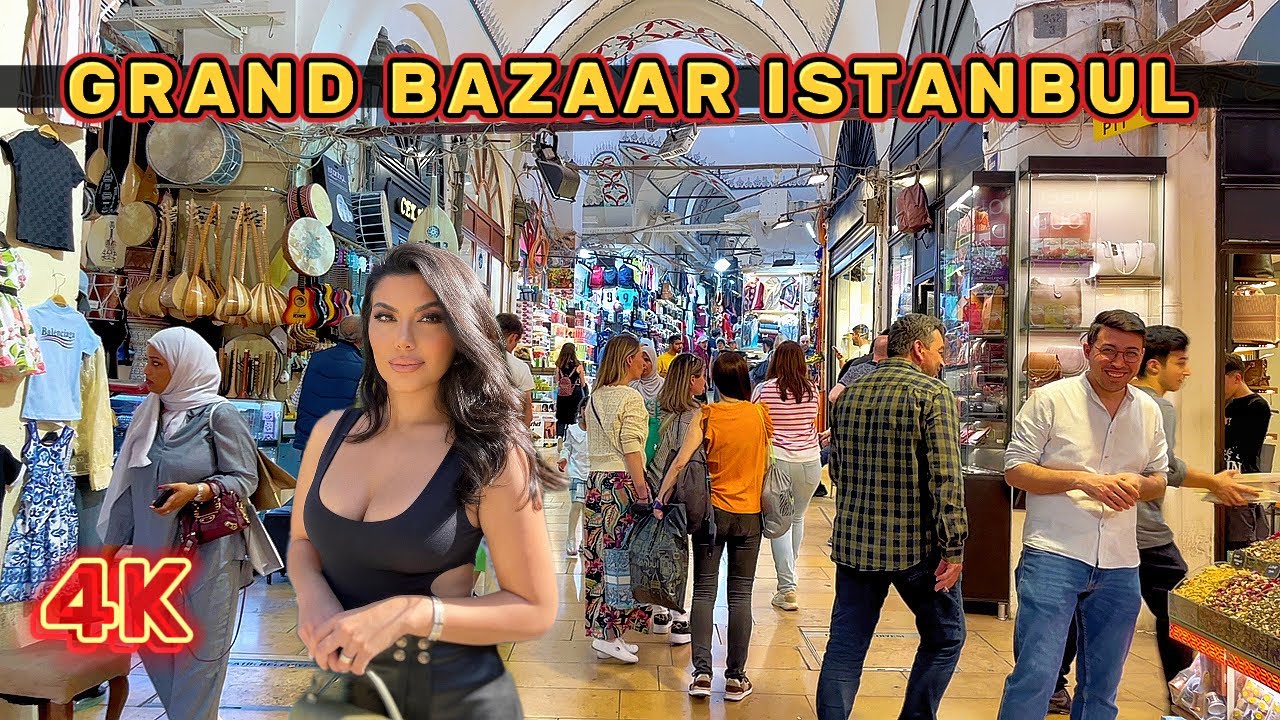 GRAND BAZAAR ISTANBUL| WALKING TOUR 4K ON THE GRAND BAZAAR ISTANBUL