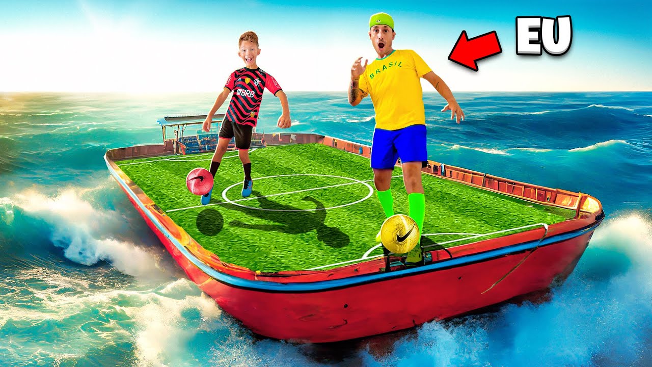 O Primeiro a Jogar Futebol no Lugar Mais Extremo Vence