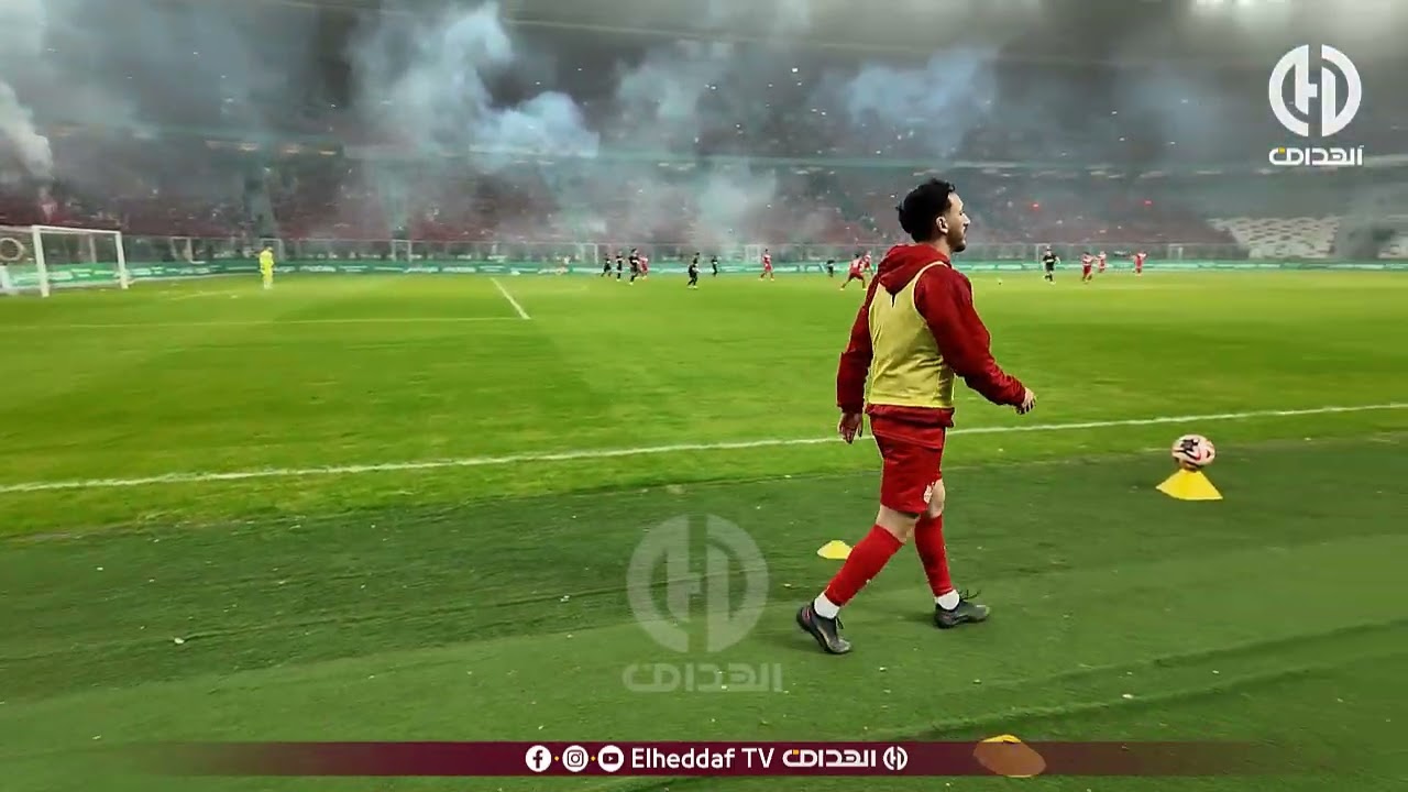 شــاهد.. أنصار شباب بلوزداد أبدعوا و أمتعوا في مواجهة الكأس  🔥⚪️🔴
