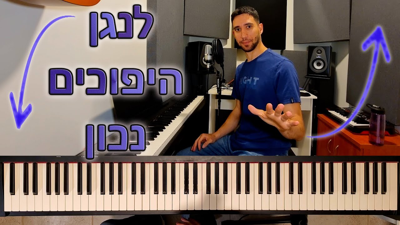 המדריך להיפוכים של אקורדים משולשים