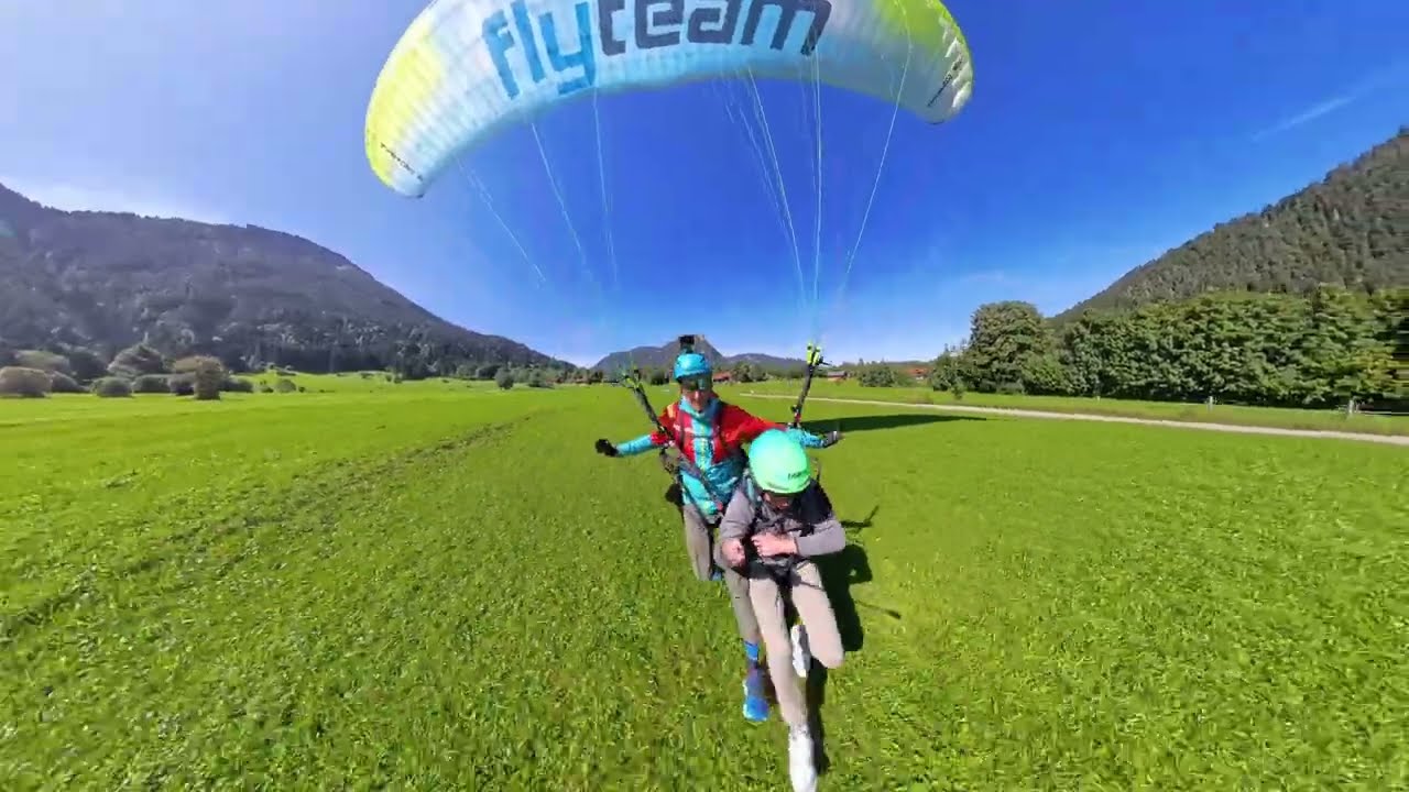 Gleitschirm Tandemflug vom Breitenberg ⛰️ Pfronten im Allgäu