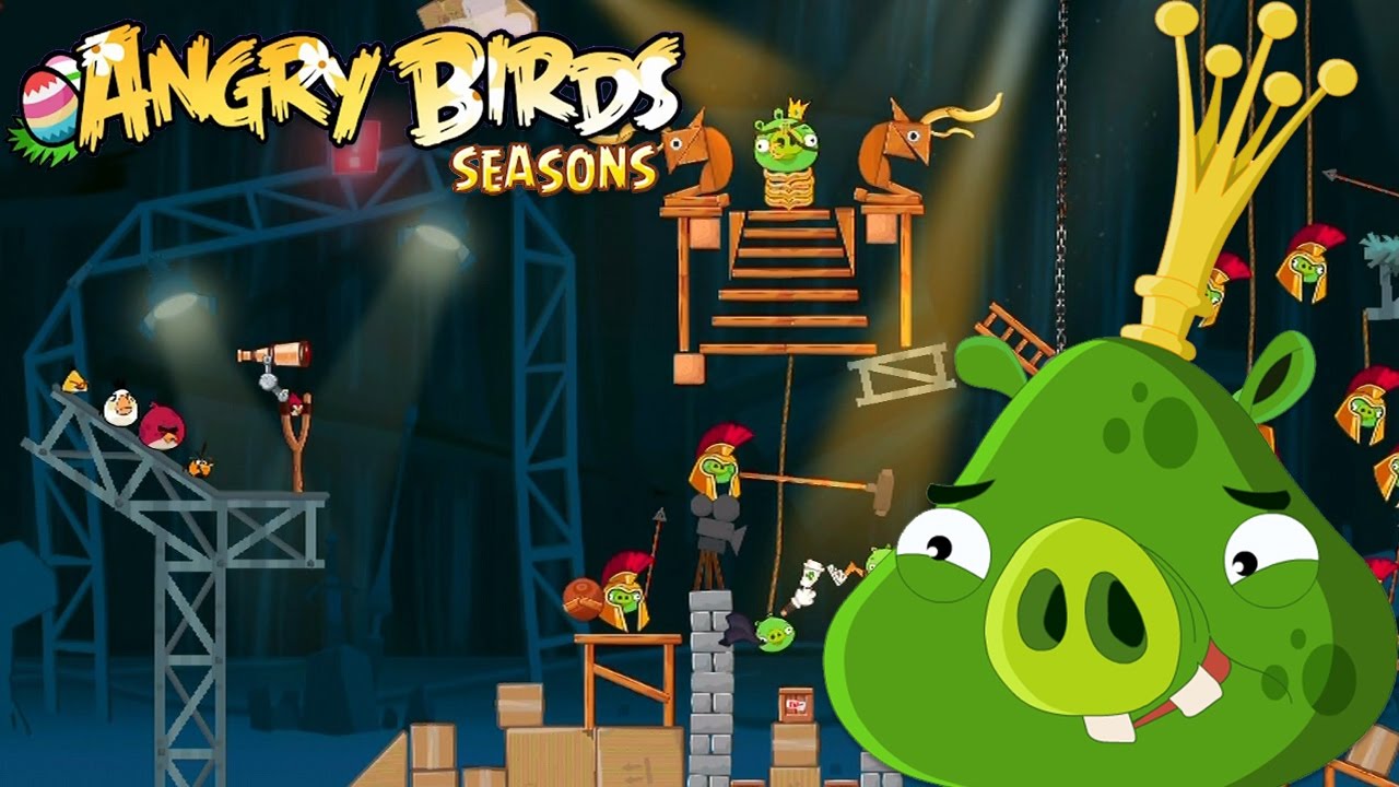 Angry Birds Seasons - Rovio Entertainment Ltd 2016 Piggywood Studios Level 30-45 STARS LEVEL