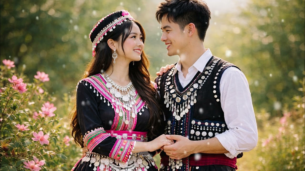 koj yog lub paj tawg tshiab | Bạn là một đóa hoa mới nở. By AI - J