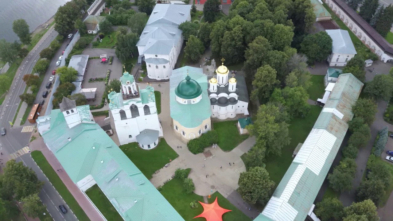 Ярославль с высоты птичьего полета. 2019