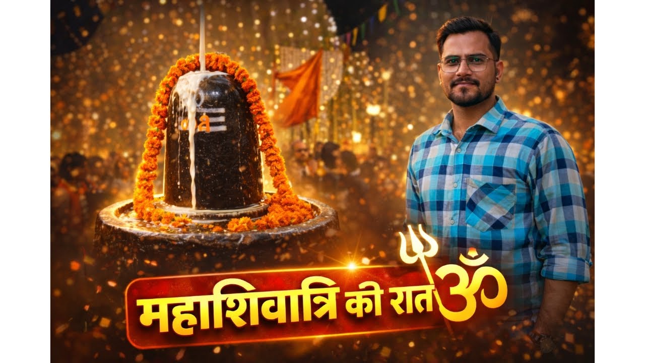 Mahashivratri Ki Shaam 🔱 | Mandir Me Dhol, Bheed Aur Bhole Ka Jalwa 🙏