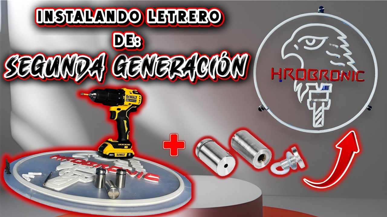 Cómo instalar un letrero neón de 2da generación? 🤔