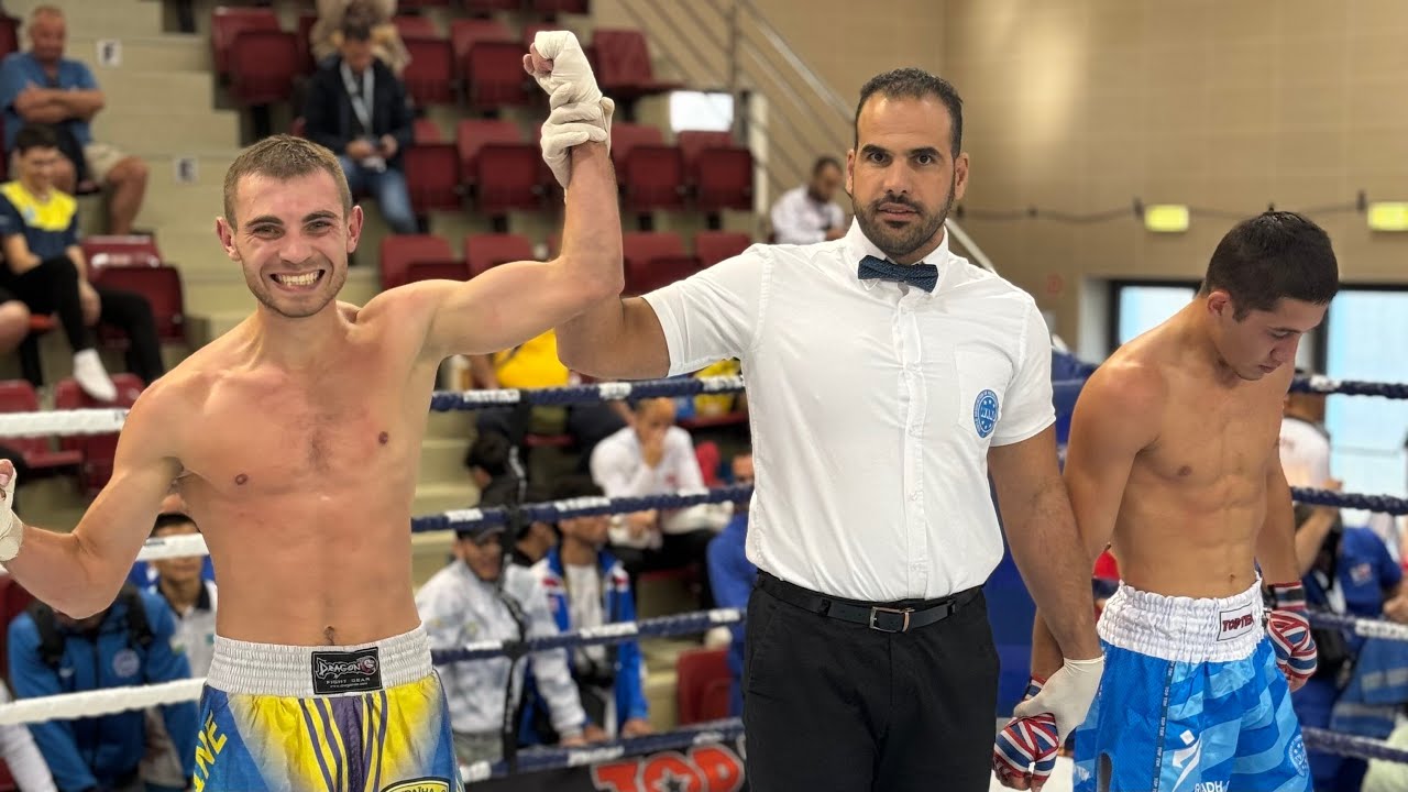 Чемпіонат Світу з Кікбоксингу WAKO 2023/Semenchuk Maksym(UKR)–Istamov Zarifjon(UZB)1/2-60kg Low-kick