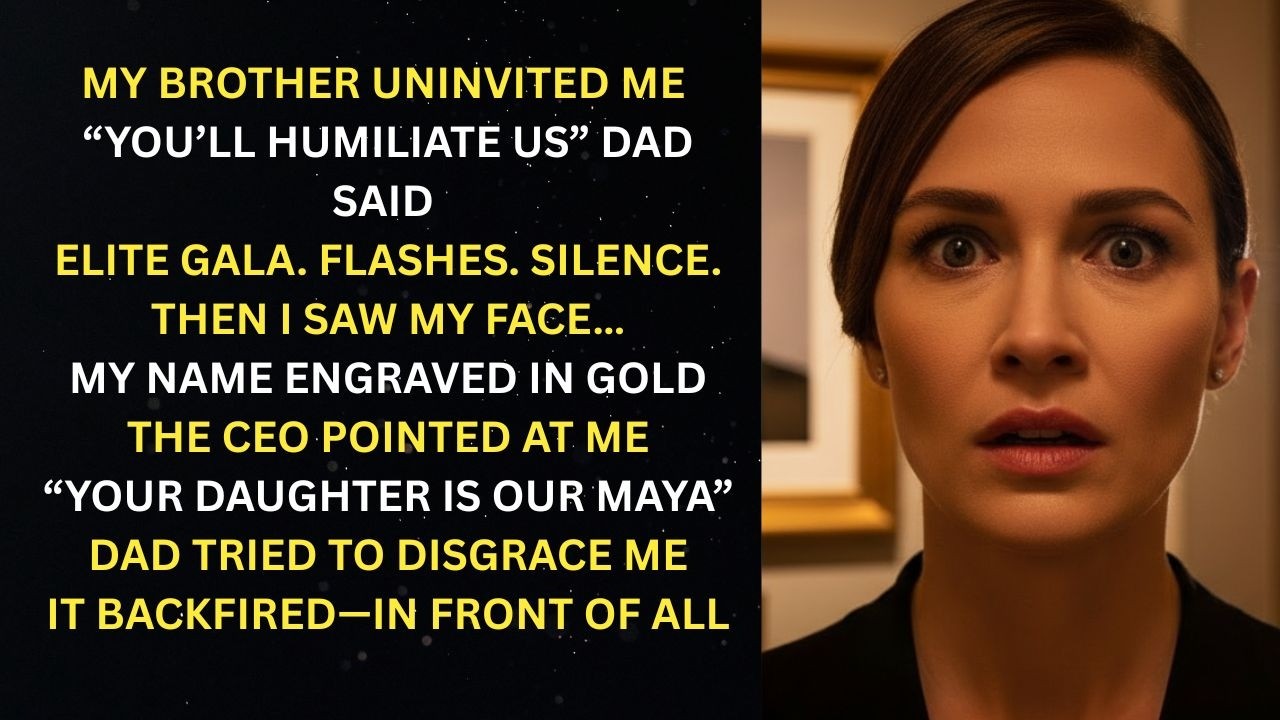They Tried To Keep Me Out Of The Elite Gala — But My Name Was Already Engraved In Gold
