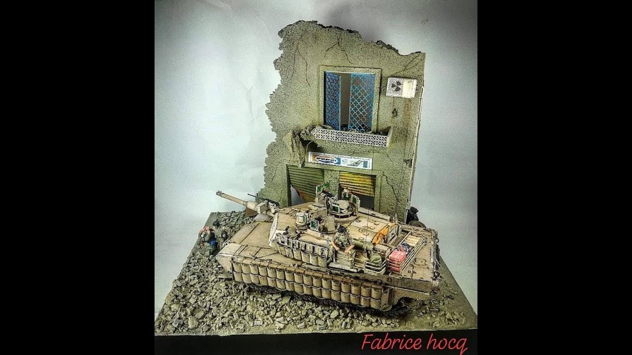 créer un diorama urbain part 1