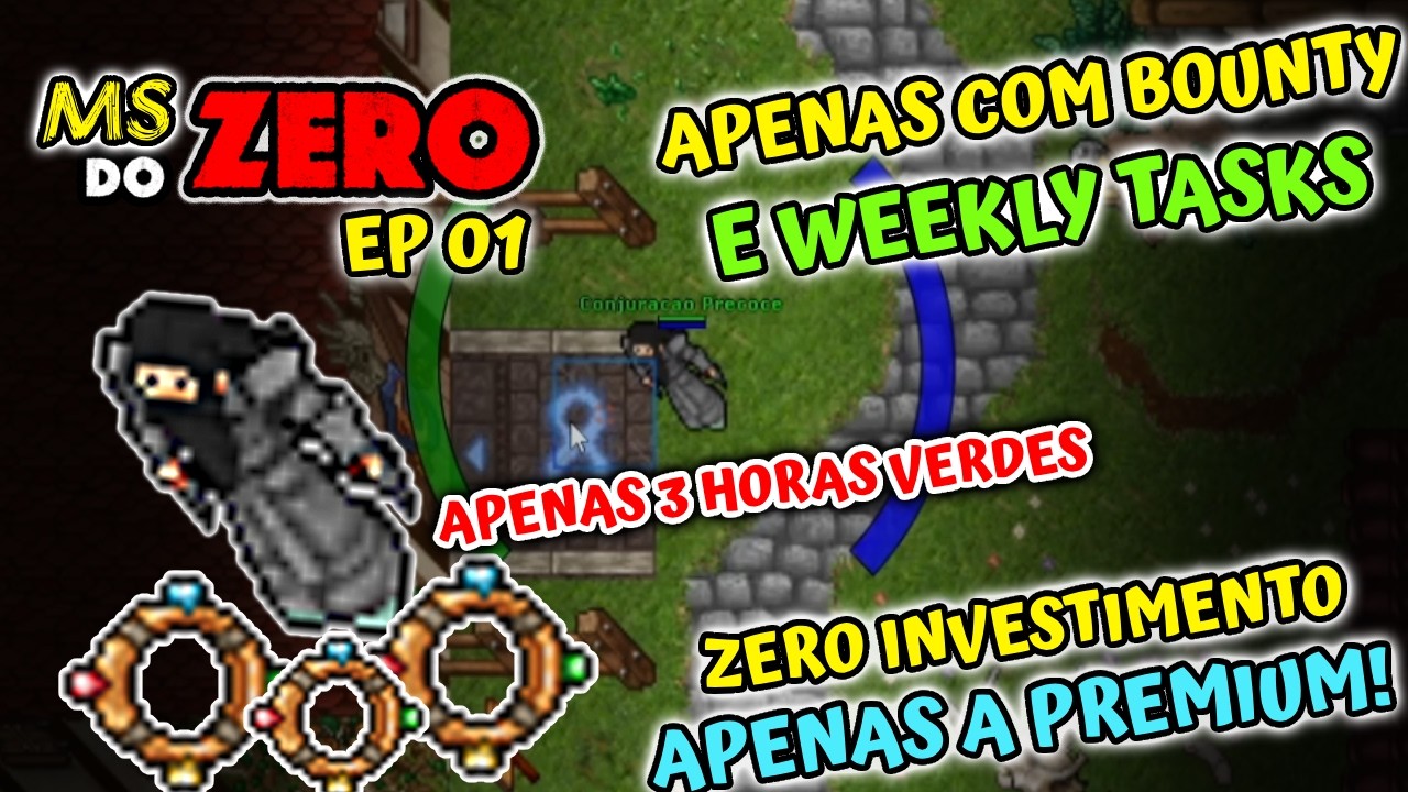 MS DO ZERO – EP 01 | BOUNTY TASKS + WEEKLY = NOVO MÉTODO? ZERO INVESTIMENTO APENAS PREMMY!
