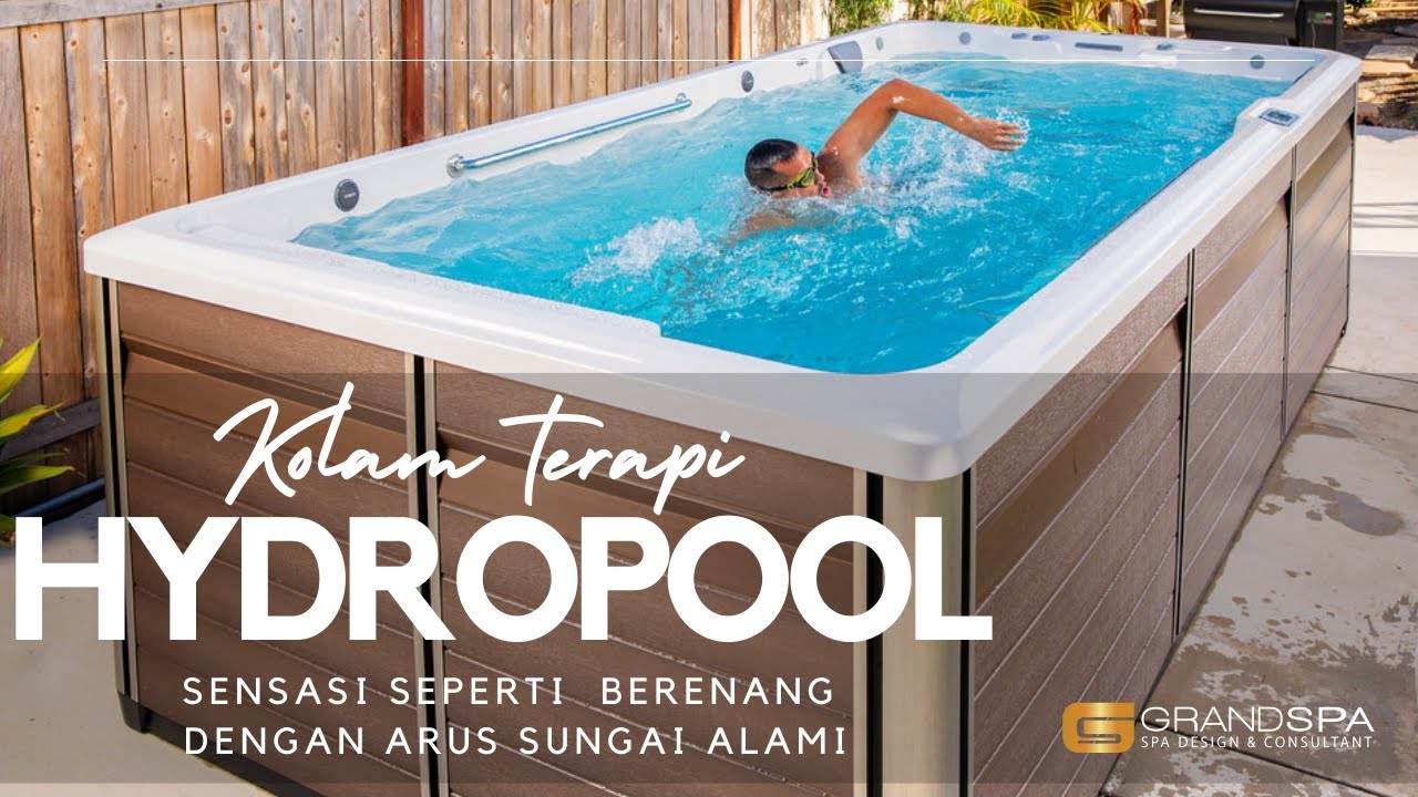 Kolam Terapi Hydropool Sensasi Berenang Dengan Arus Sungai Alami