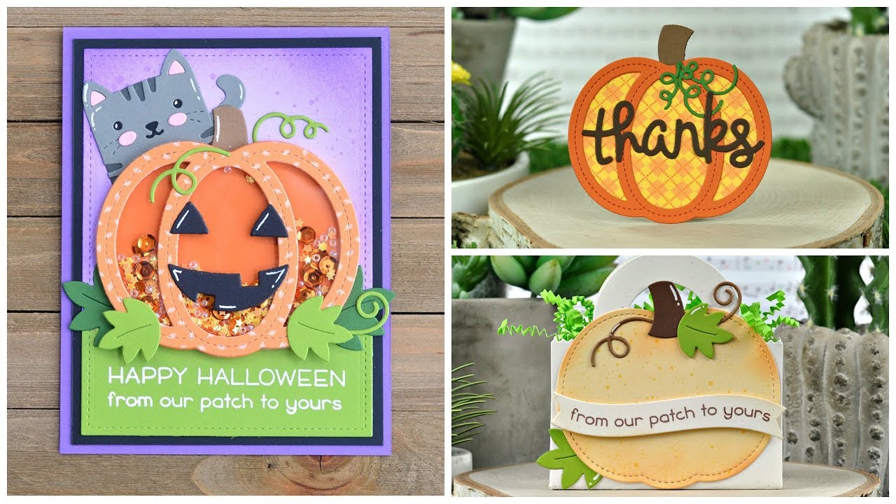 Intro to Outside In Stitched Pumpkin + Stitched Pumpkin Frame + 3 projects from start to finish