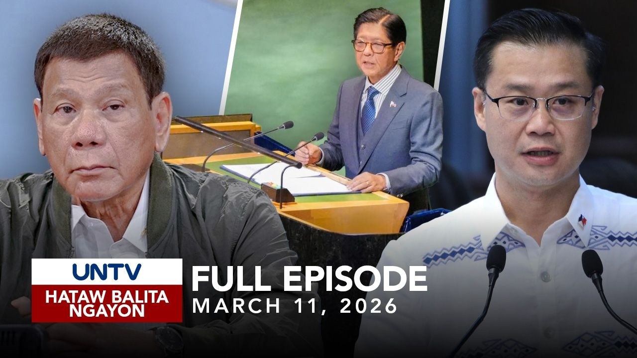 UNTV: Hataw Balita Ngayon | March 11, 2026